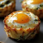 Baked Eggs Napoleon