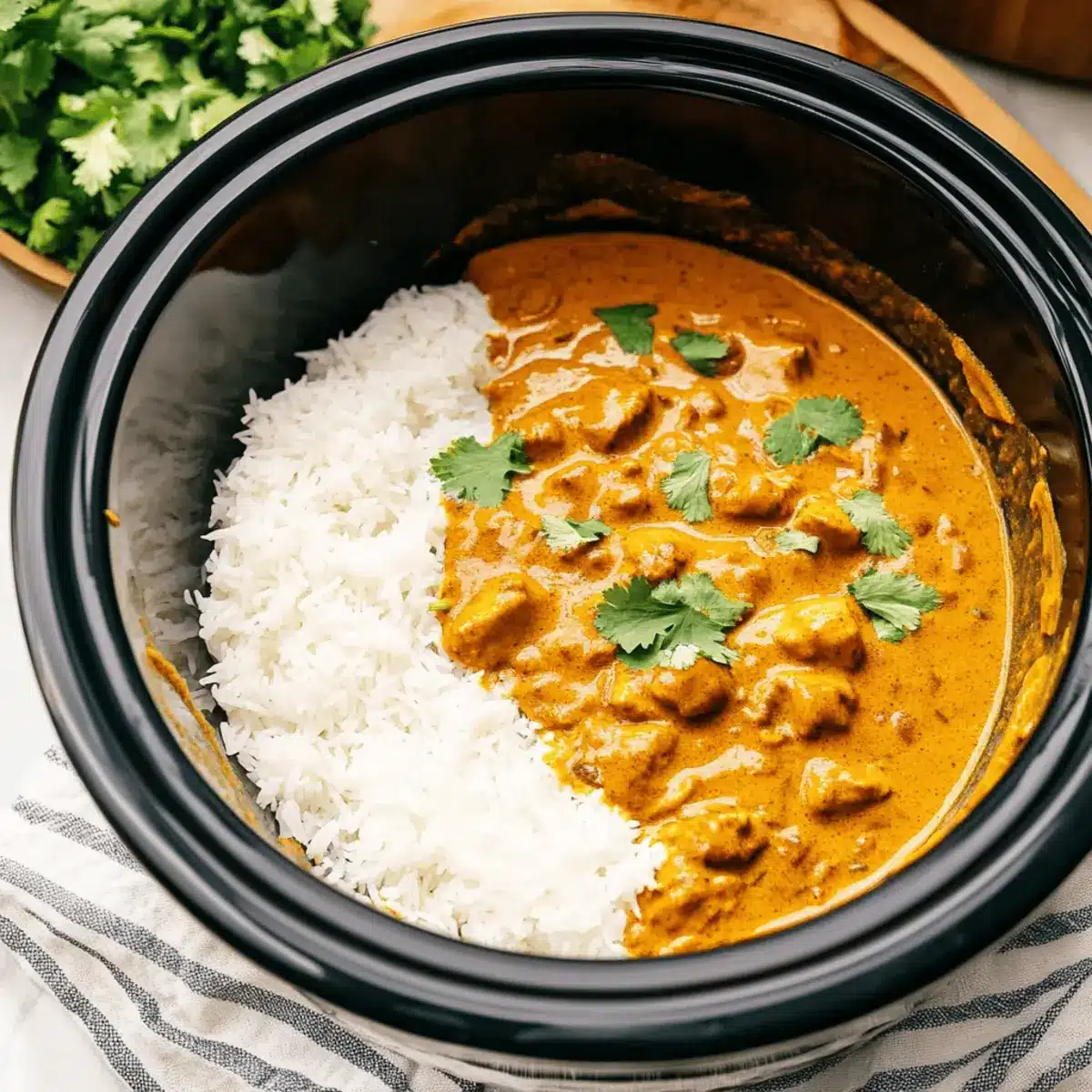 Crockpot Butter Chicken