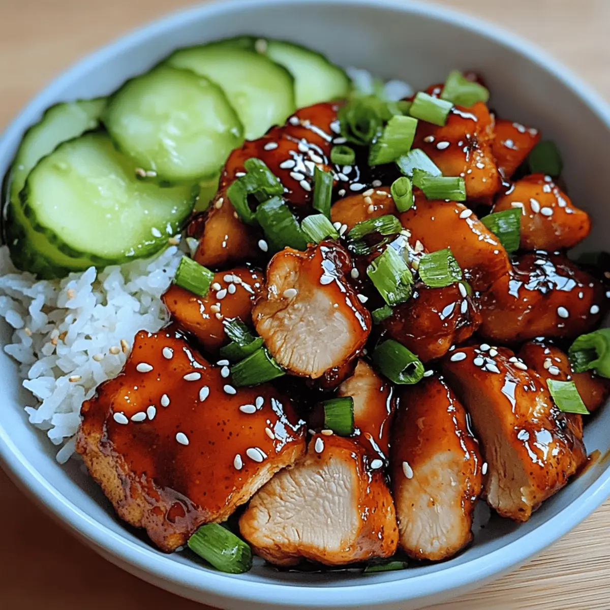 Sticky Honey Gochujang Chicken