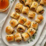 Sausage Rolls with Hot Honey and Thyme