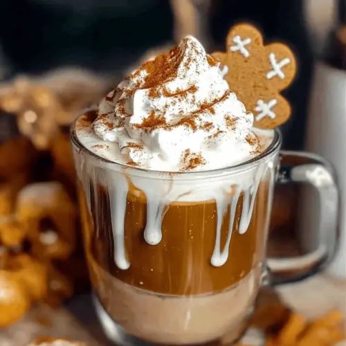 Gingerbread Oatmilk Chai Tea Latte