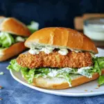 Crispy Chicken Caesar Sandwich