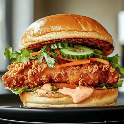Thai Fried Chicken Sandwich