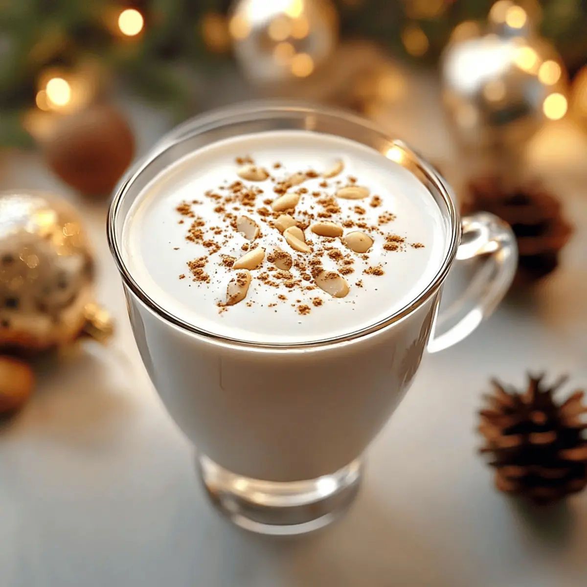 Vanilla Almond Snowflake Latte