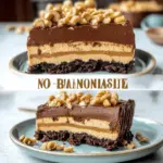No-Bake Peanut Butter Lasagna