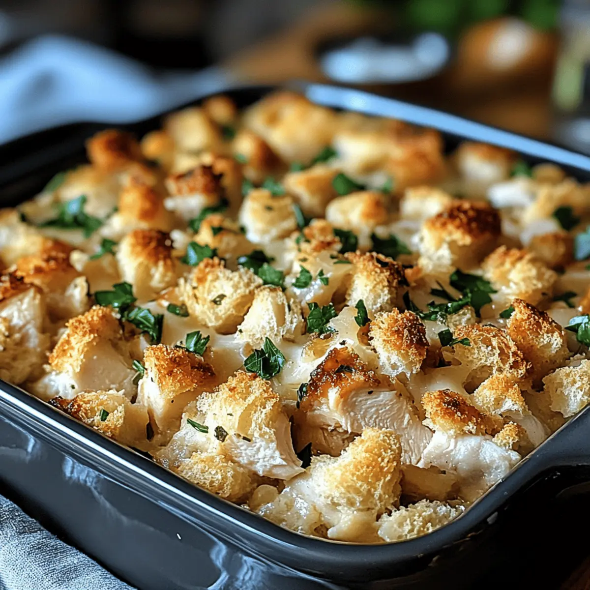 Dolly’s Chicken and Stuffing Casserole