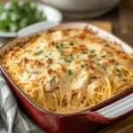 Cheesy Chicken Spaghetti Casserol