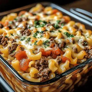 Hamburger Supreme Casserole