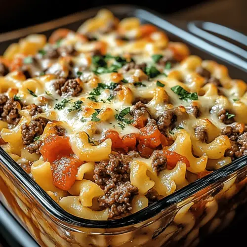 Hamburger Supreme Casserole