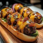 Bacon Cheeseburger Meatball