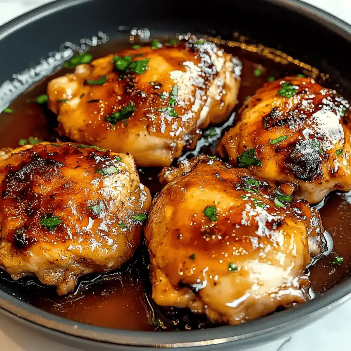 Apple Cider Glazed Chicken