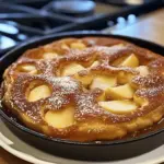 Apple Cinnamon German Pancake