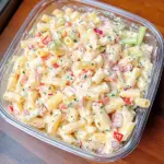 Cheddar Sour Cream Macaroni Salad