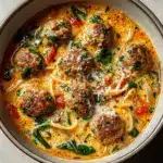 Creamy Meatball Soup
