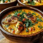 Creamy Pumpkin Chicken Soup