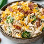 Jalapeno Popper Keto Chicken Salad