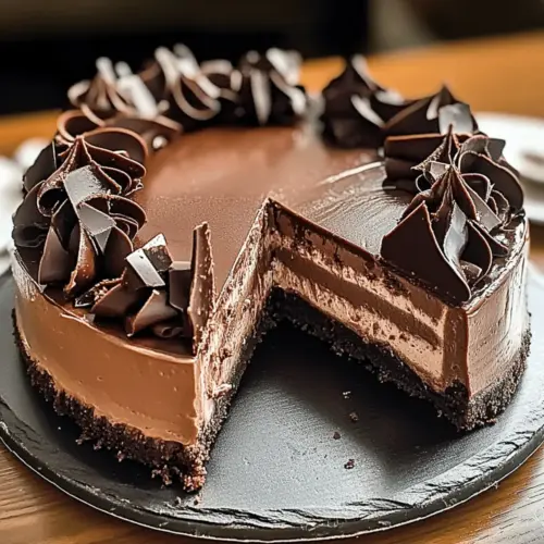 Triple Chocolate Cheesecake