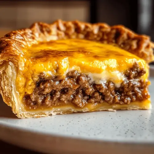Ultimate Homemade Cheeseburger Pie