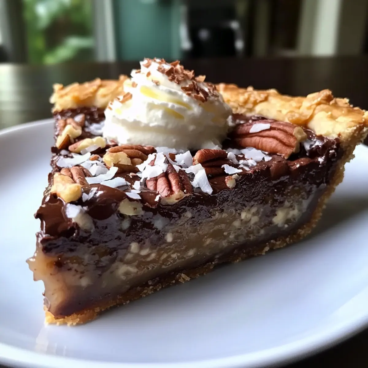 No-Bake German Chocolate Pie