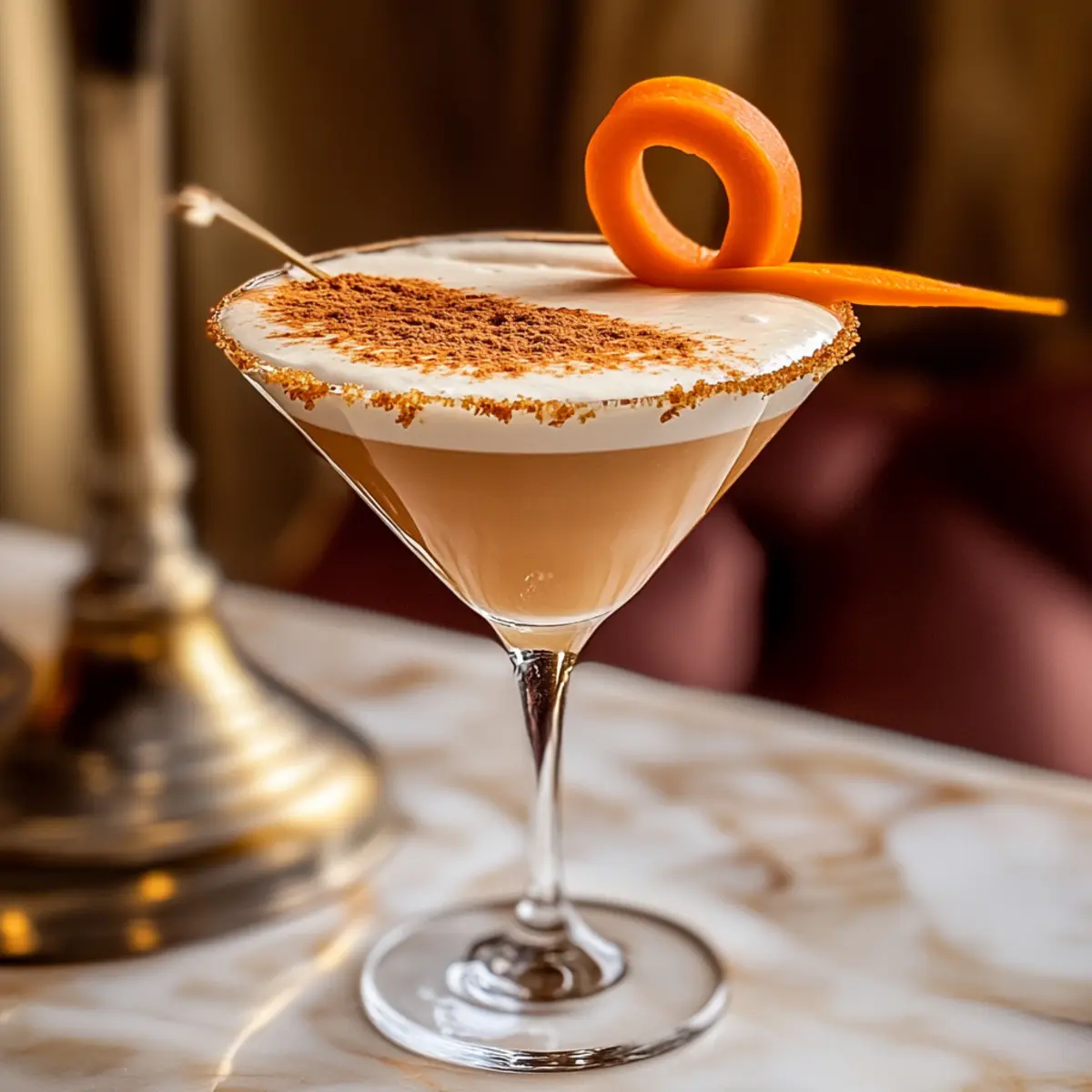 Carrot Cake Martini