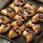 Cranberry Cream Cheese Crescent Bites