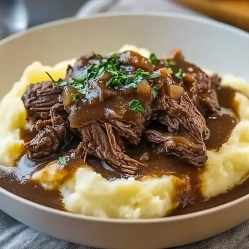 Comfort Slow Cooker Beef Manhattan
