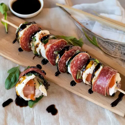 Italian Charcuterie Sushi Rolls