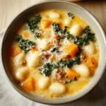 Butternut Squash Gnocchi Soup