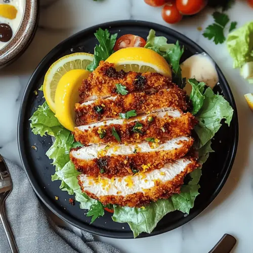 Crispy Lemon Pepper Chicken Sandwich