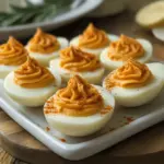Thanksgiving Appetizer Deviled Eggs