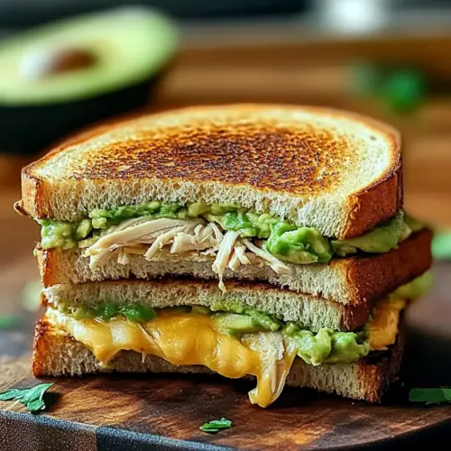 Chicken Avocado Melt Sandwich