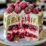 White Chocolate Raspberry Dream Cake