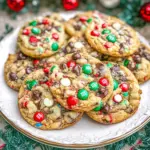 Christmas Chocolate Chip Cookies