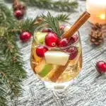 Festive White Christmas Sangria