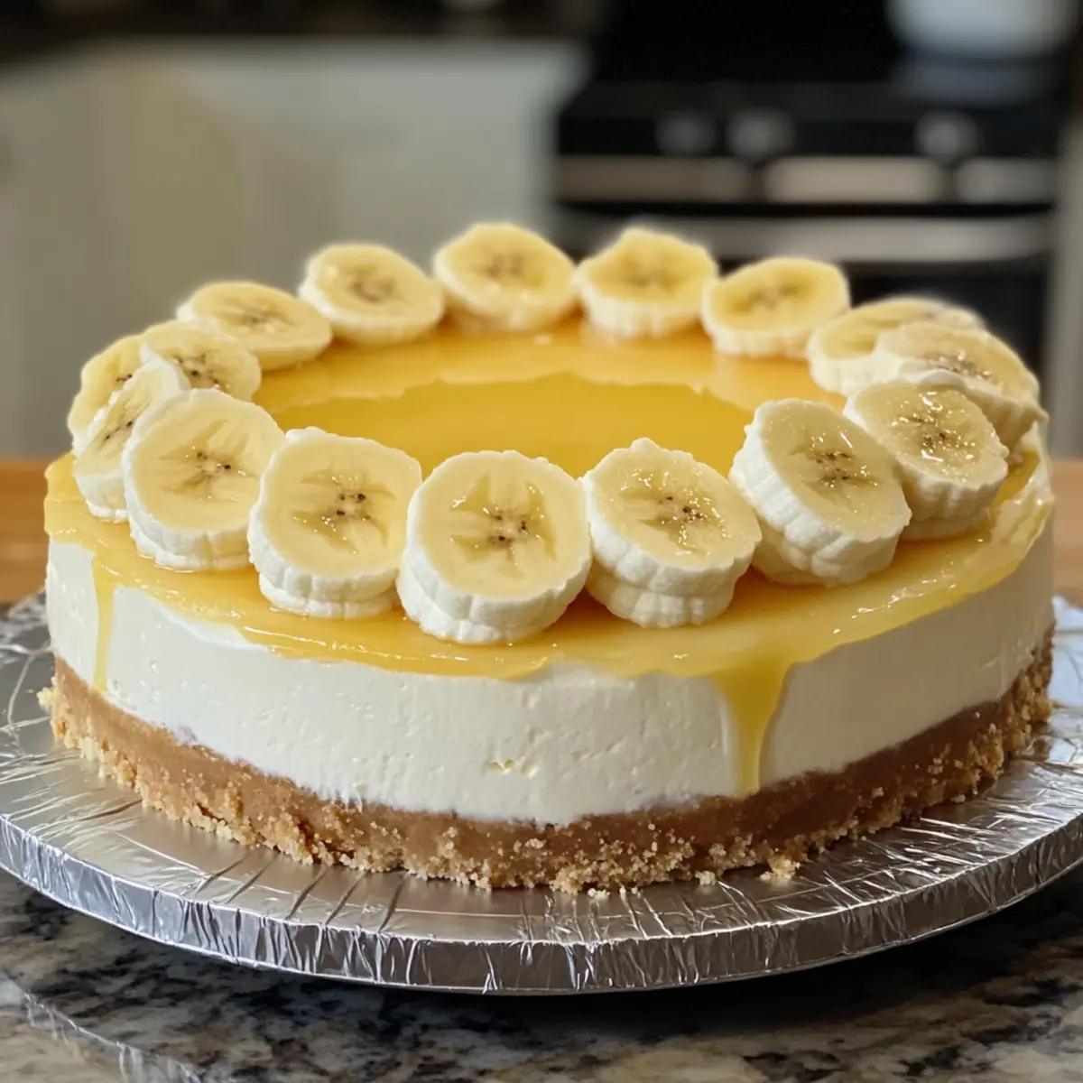 Banana Cream Cheesecake