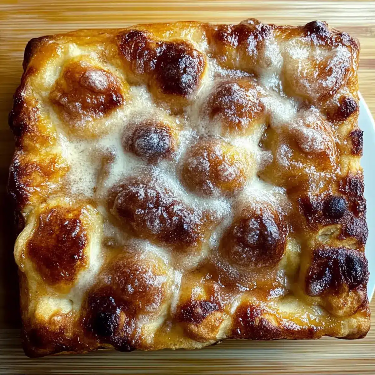 Cinnamon-Sugar Focaccia (