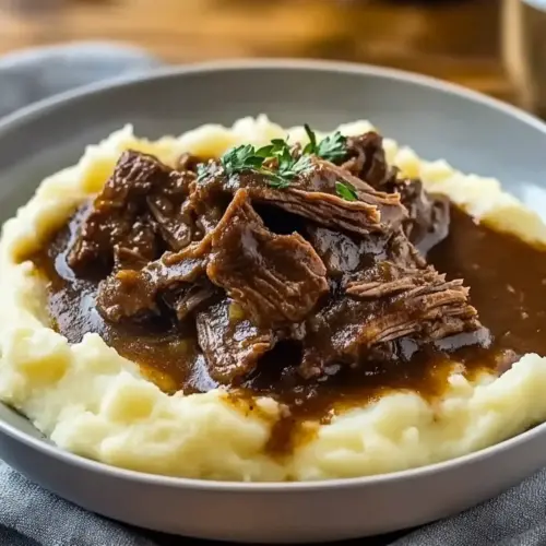 Slow Cooker Beef Manhattan