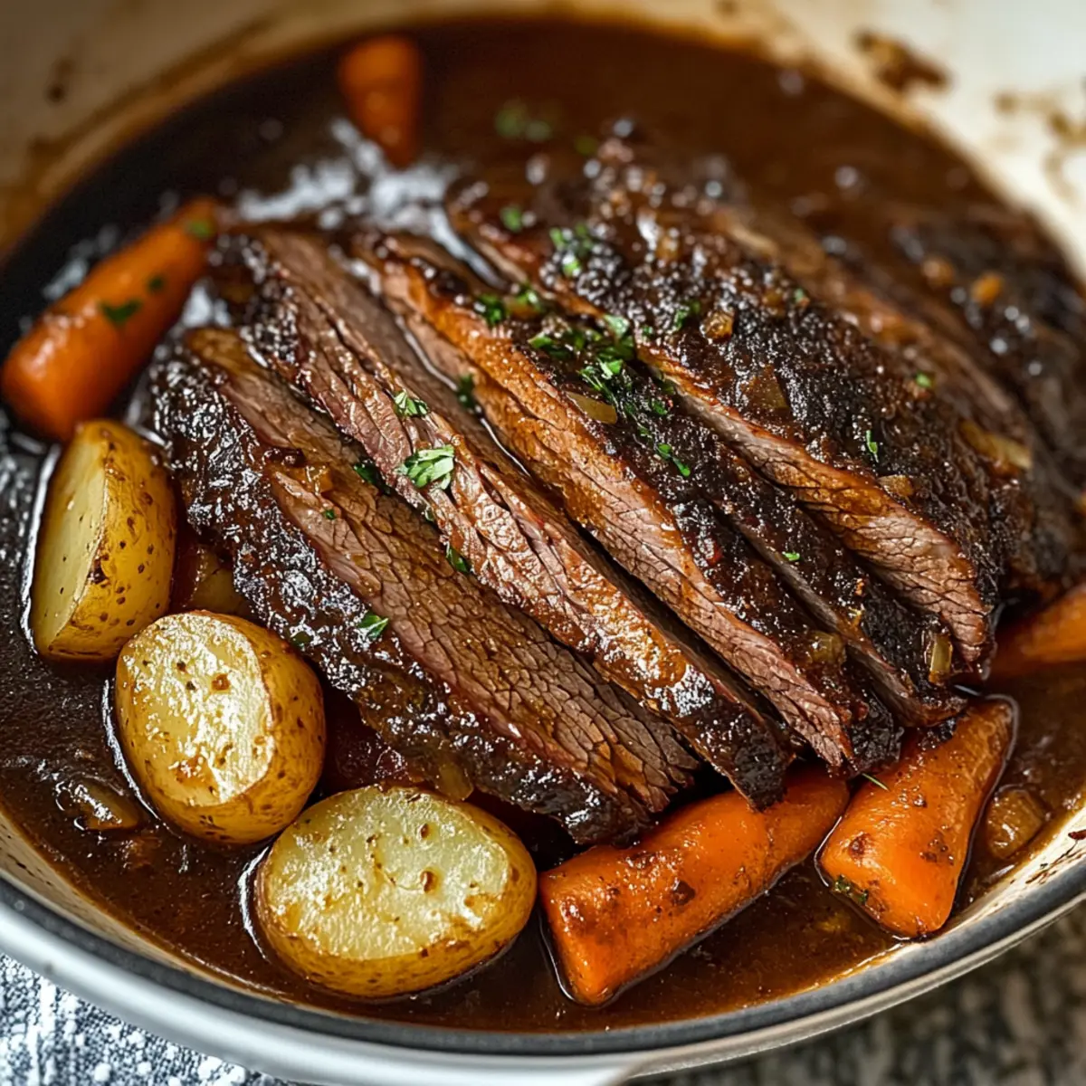 Dutch Oven Beef Brisket
