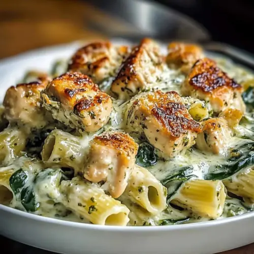 Creamy Pesto Chicken Pasta