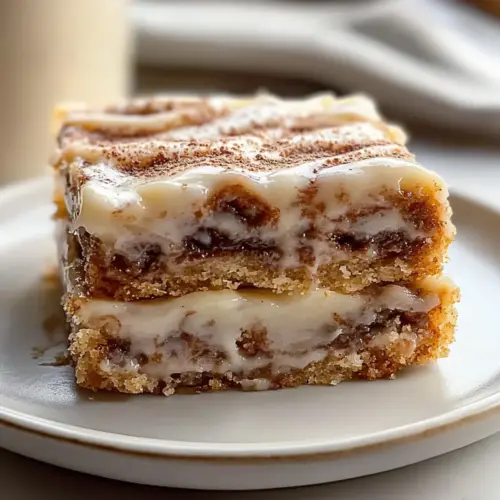 Cinnamon Roll Bliss Bars