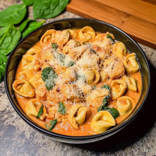 CrockPot Chicken Tortellini