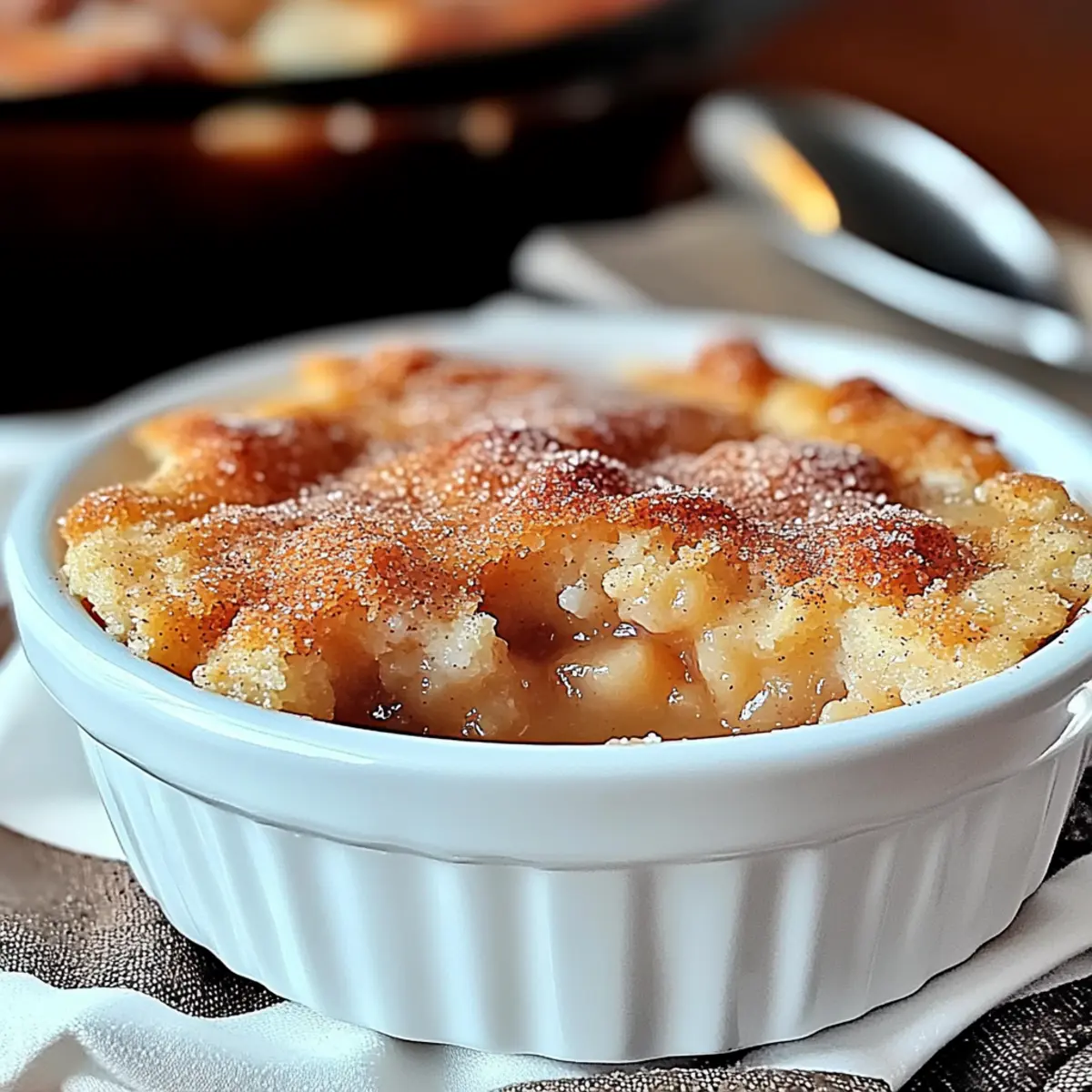 Gooey Snickerdoodle Cobbler