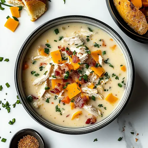 Creamy Crac Chicken Soup
