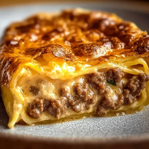 Ultimate Homemade Cheeseburger Pie