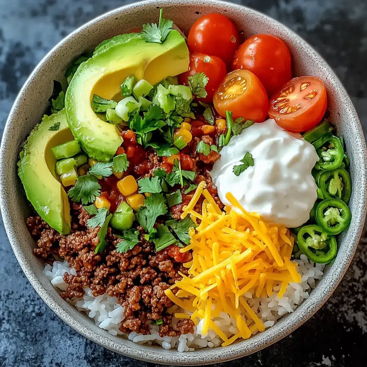 Taco Rice Bowl