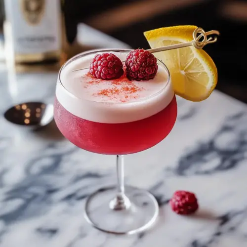 Raspberry Gin Sour