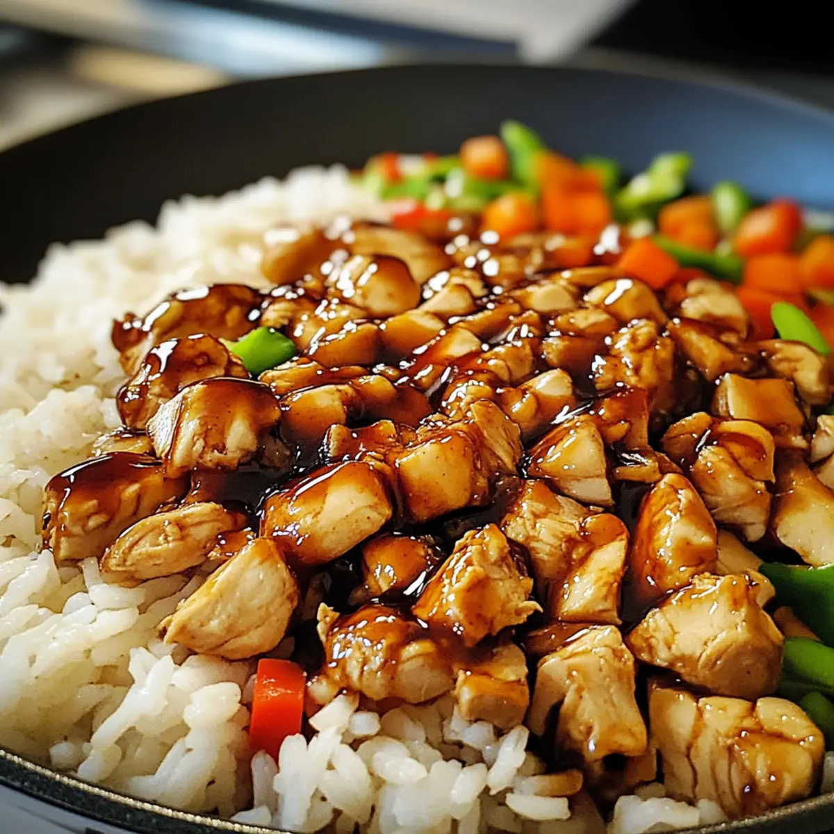 One-Pan Bold Honey BBQ Chicken Rice