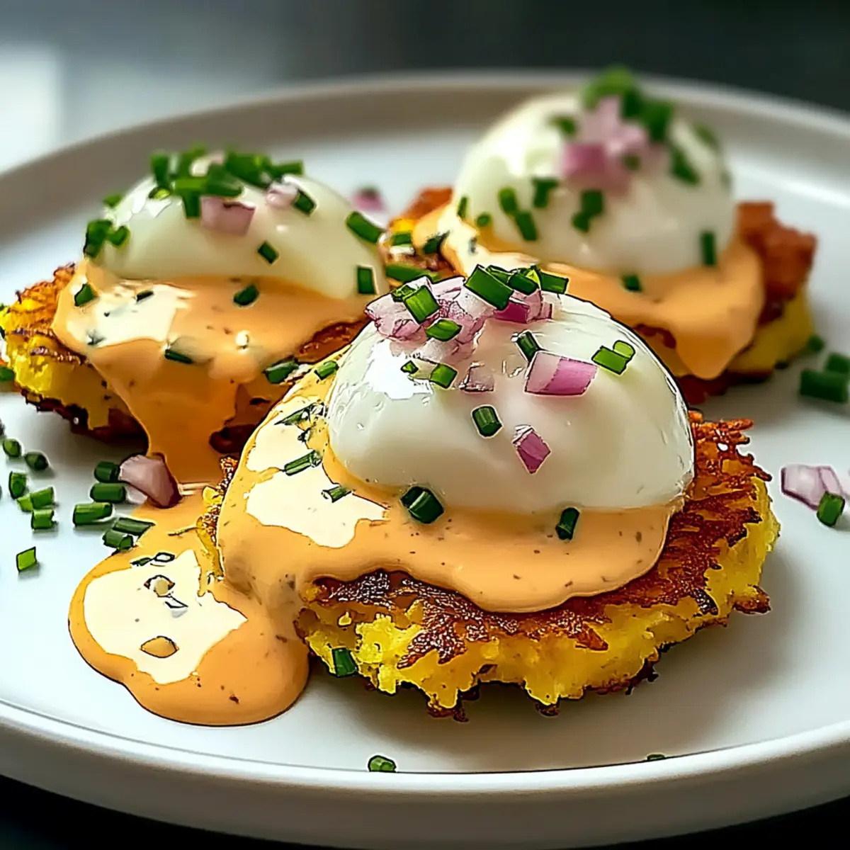 Latke Eggs Benedict