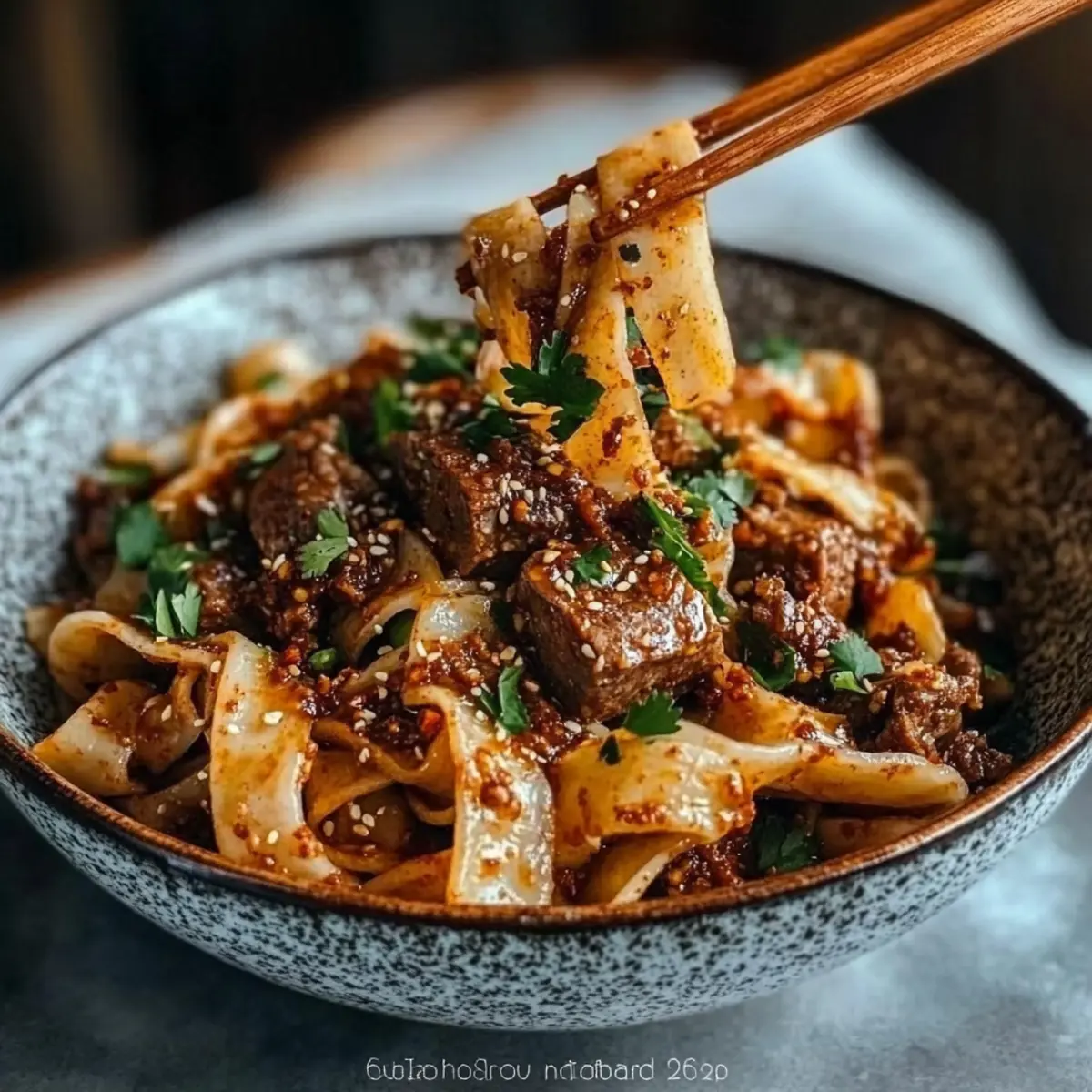 Cumin Lamb Noodles