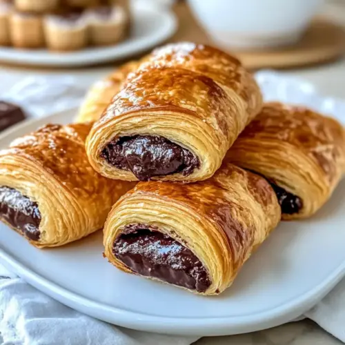 Homemade Chocolate Croissants
